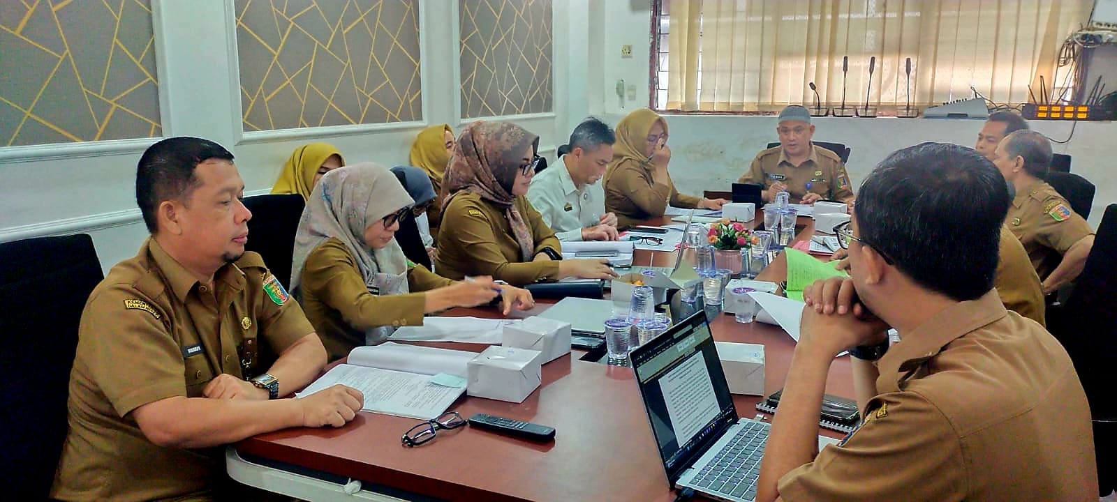 Biro Hukum Setda Lampung Gelar Rapat Bahas Optimalisasi Pendapatan Asli Daerah
